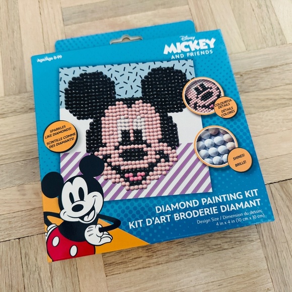 Diamond Dotz Other - Diamond Dotz - Diamond Painting Kit, Mickey Mouse Design, Brand New and Sealed!